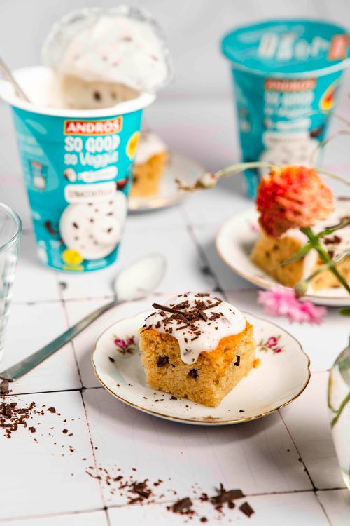 Ameisenkuchen mit Stracciatella